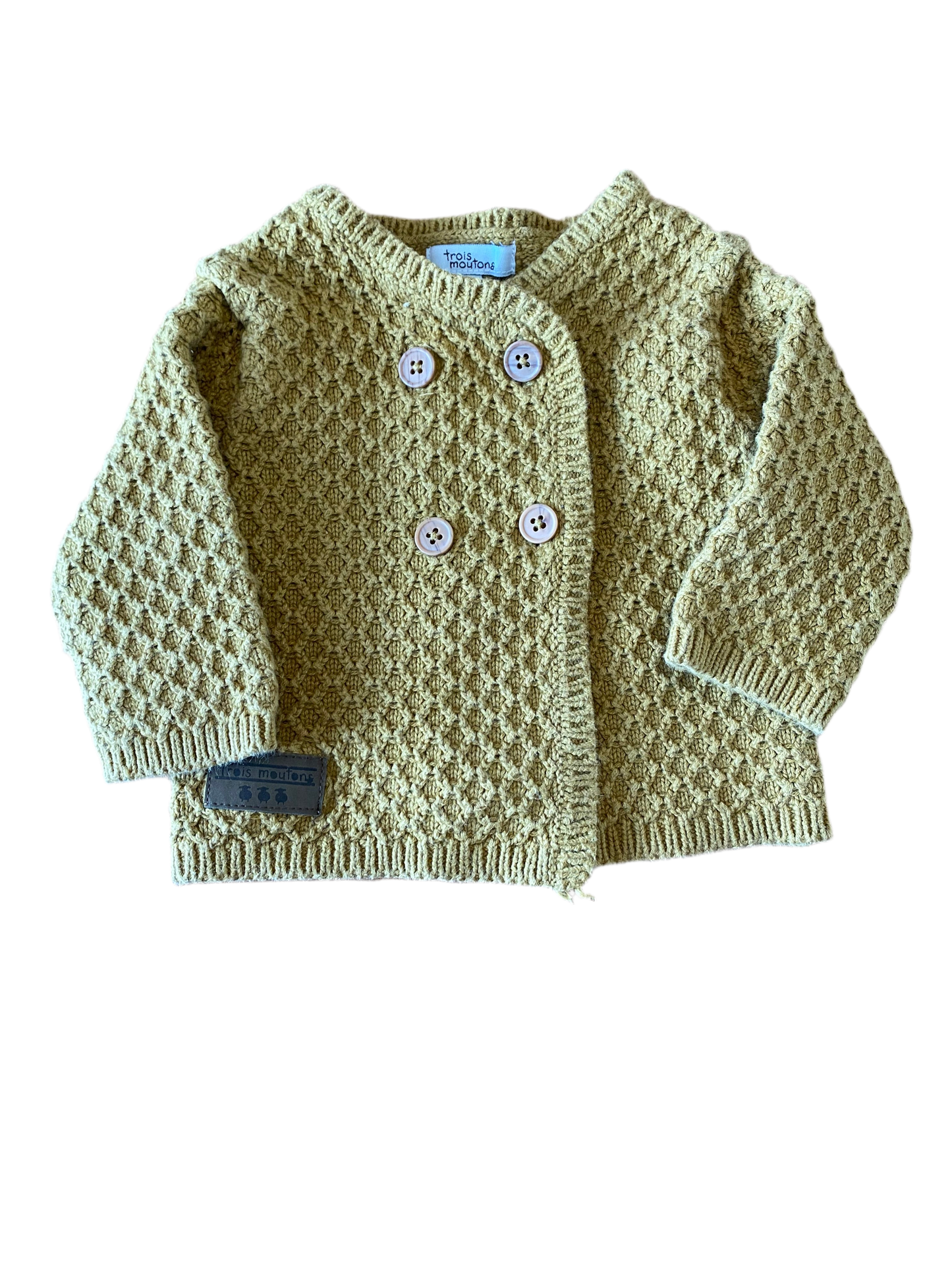 Cardigan Trois moutons 3 mois