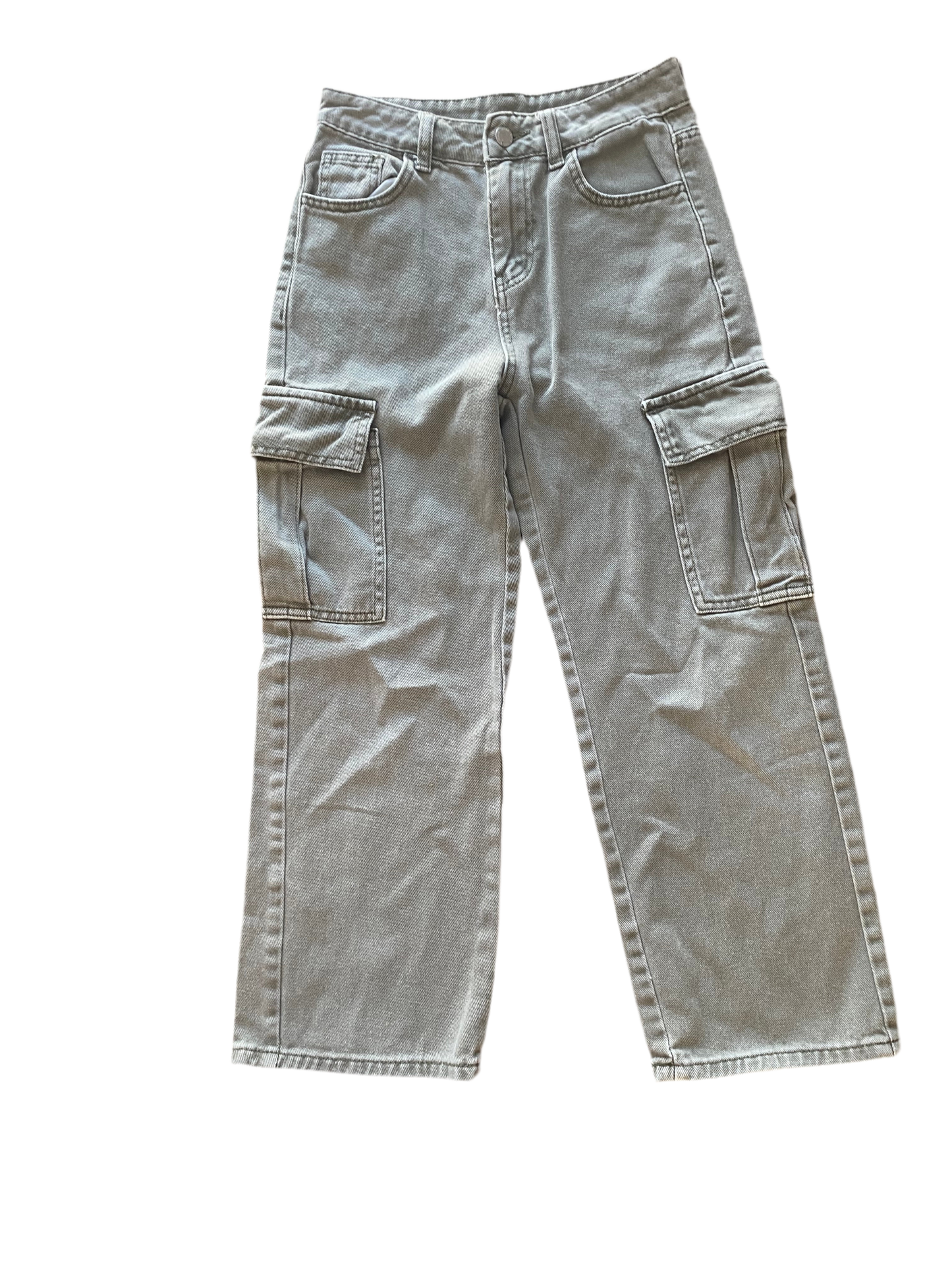Jeans Cargo Kaki 10-11 ans
