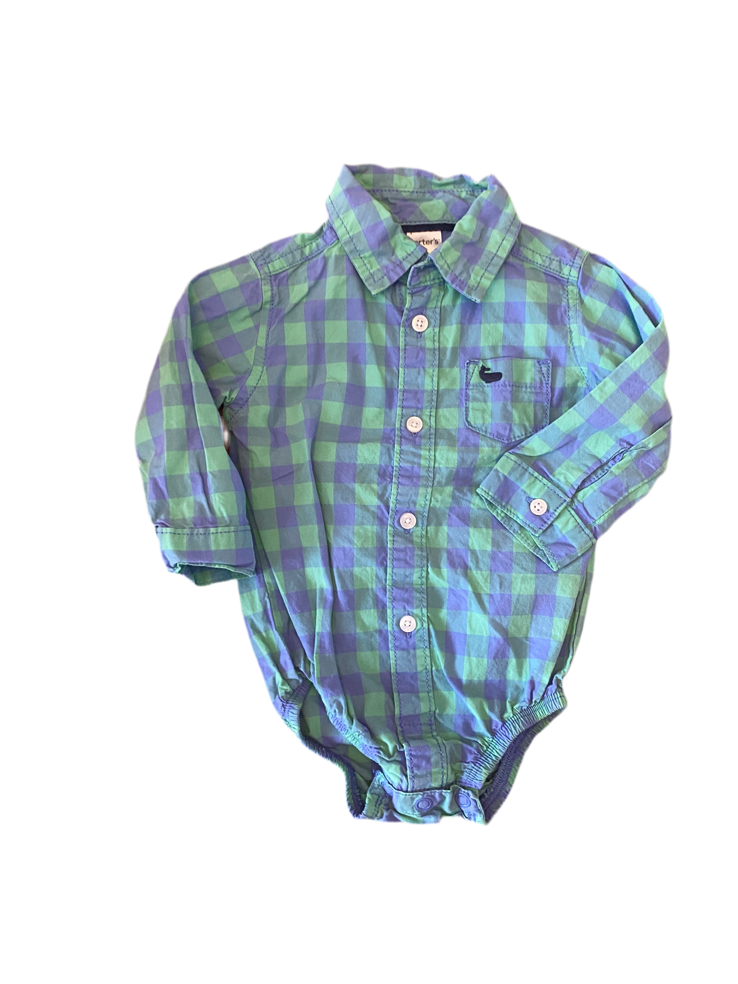 Cache-couche chemise 9 mois