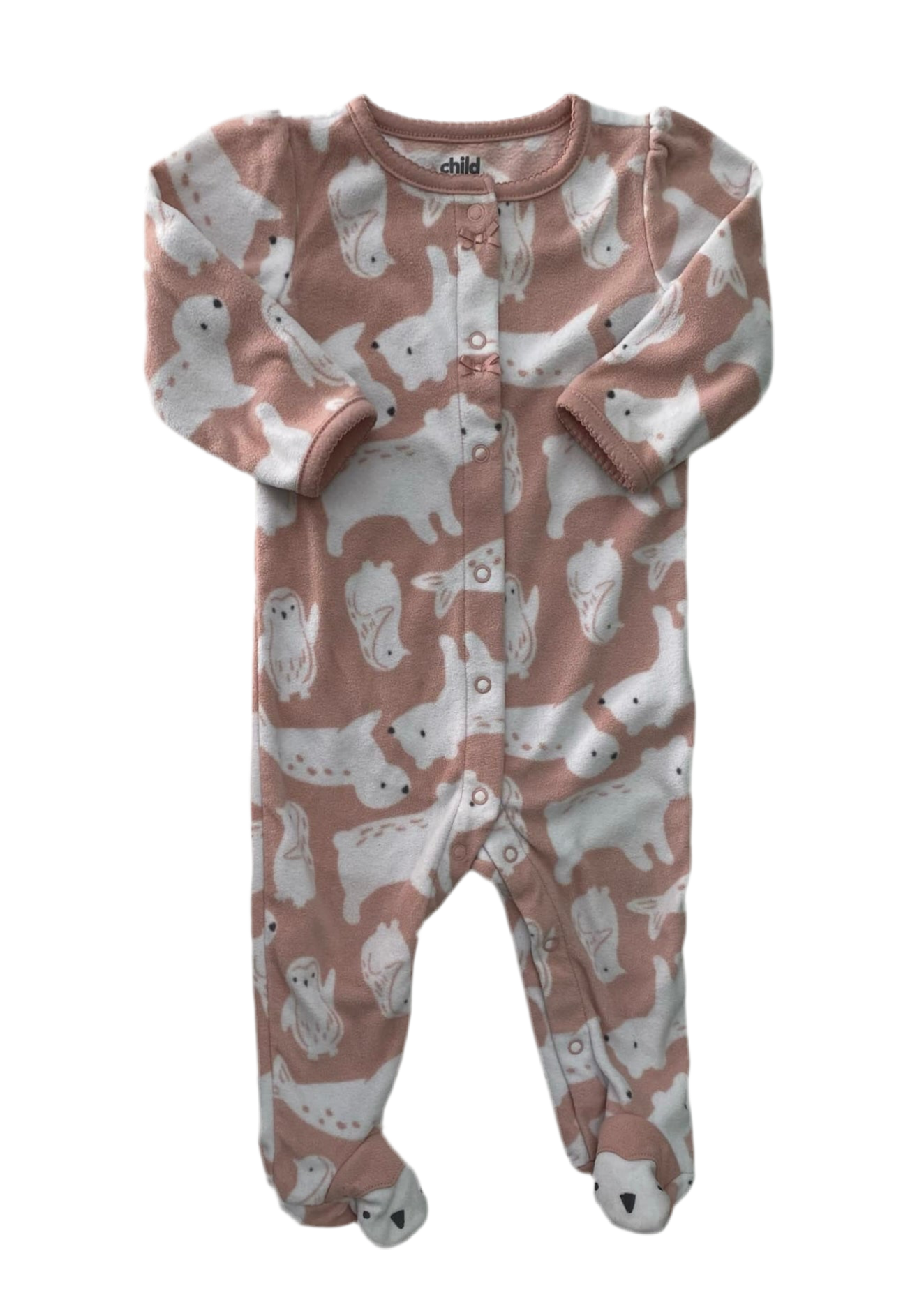 Pyjama molletonné 6-9 mois