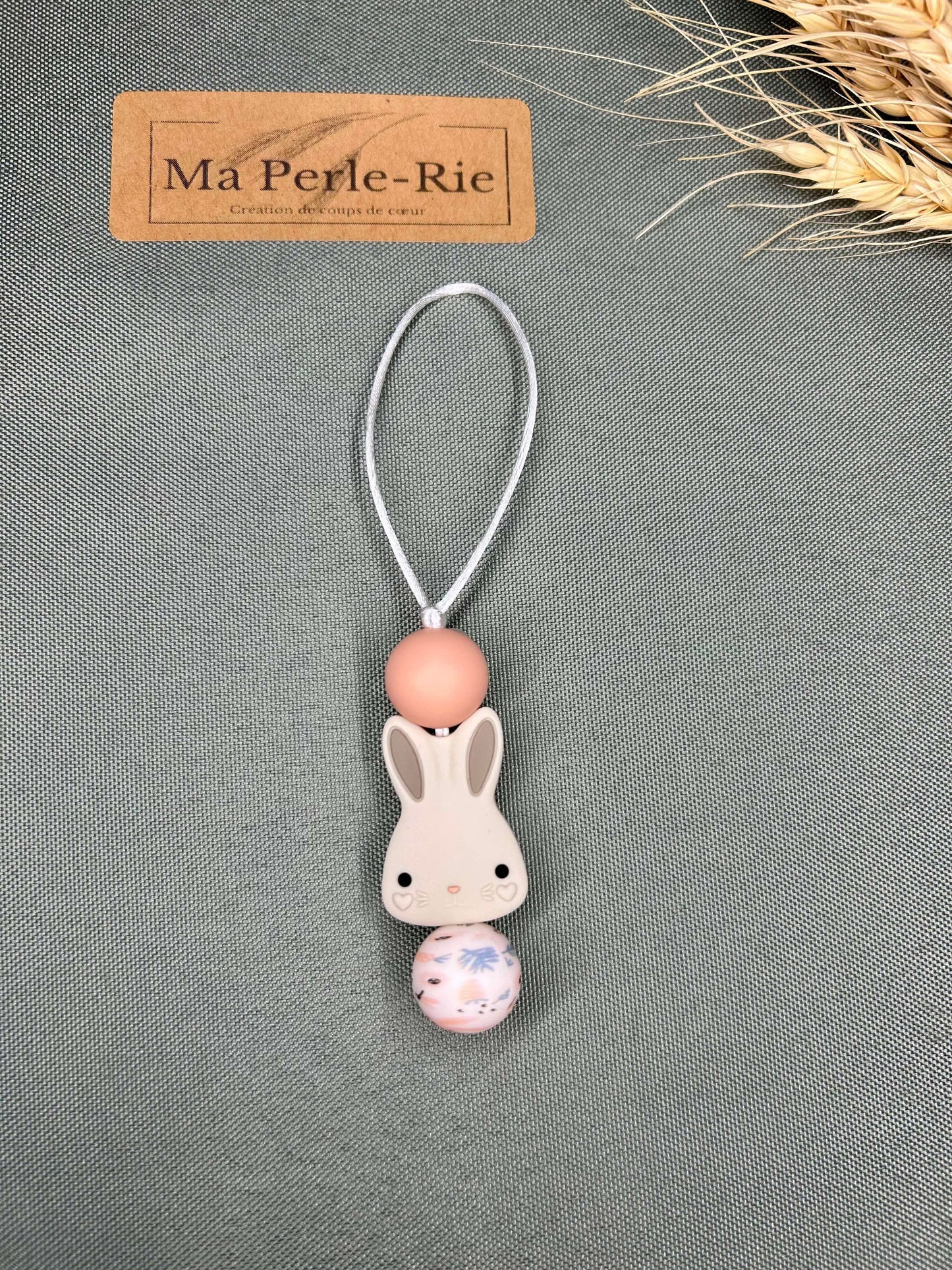 Attache-zip Lapin