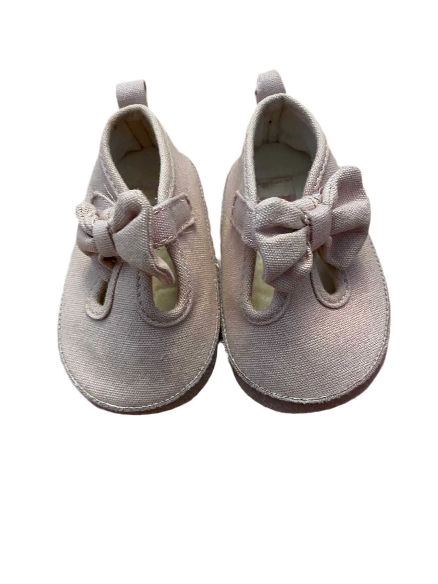 Soulier ballerine rose 3-6 mois
