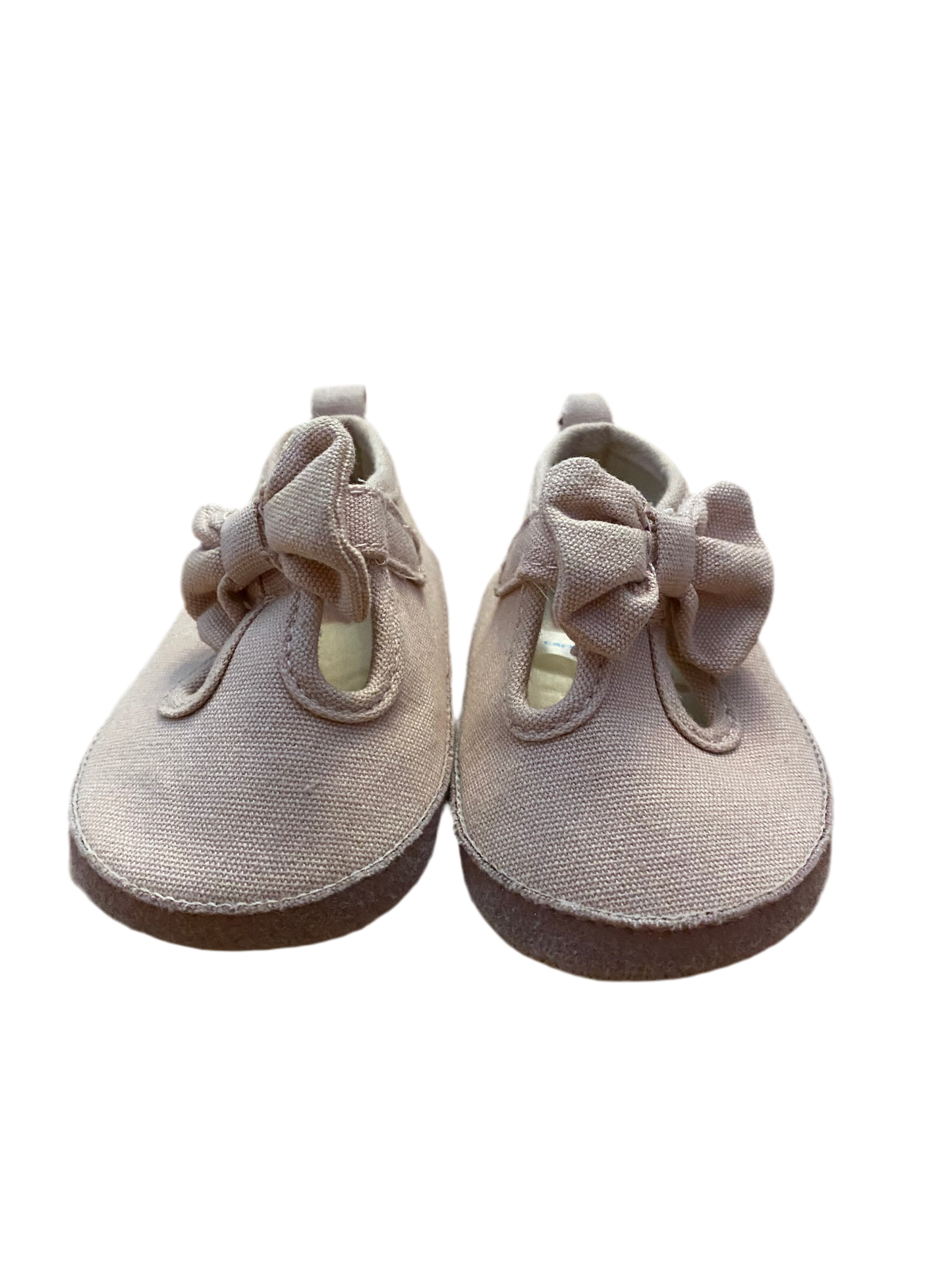 Soulier ballerine rose 3-6 mois