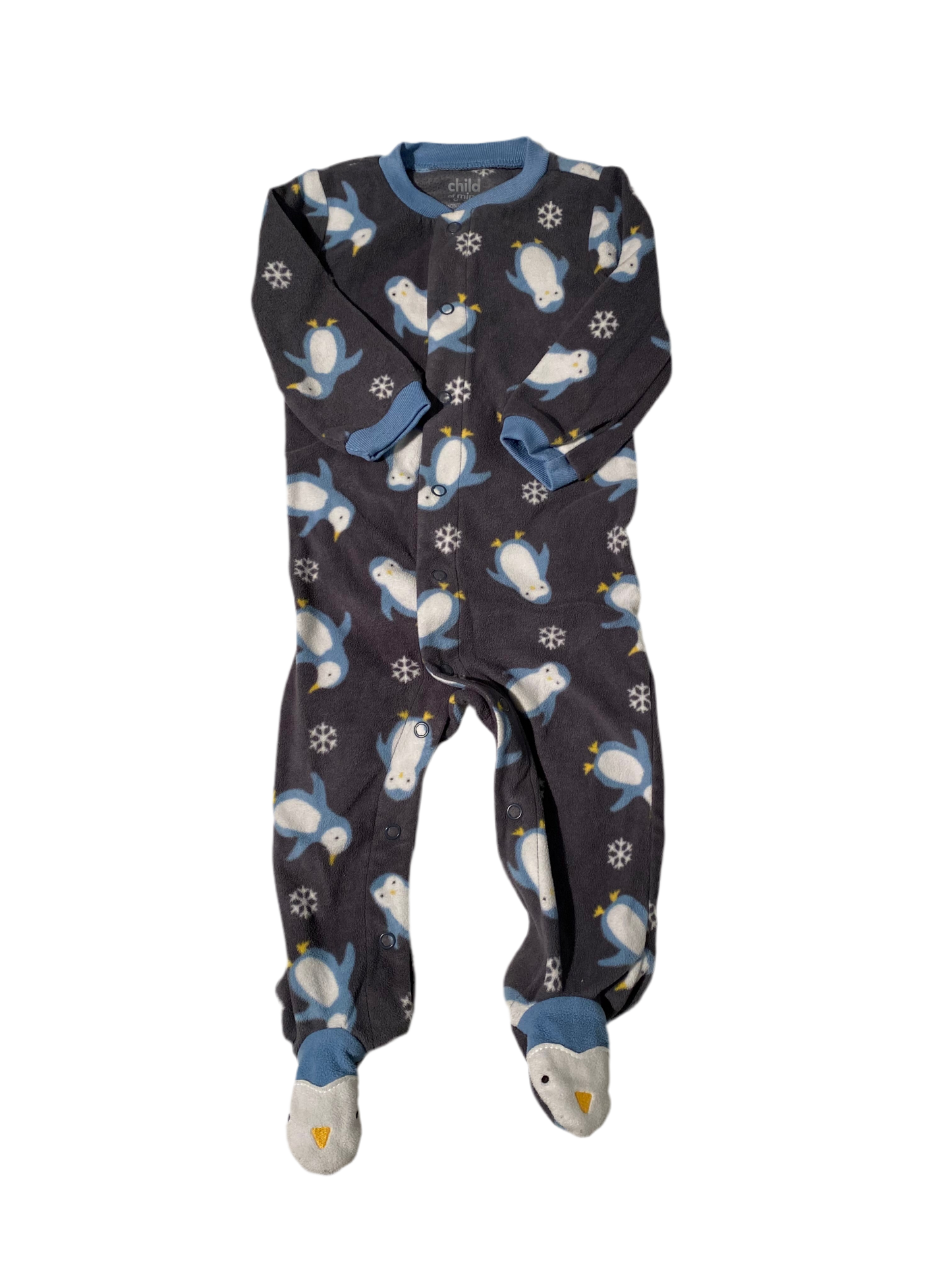 Pyjama molletonné 6-9 mois