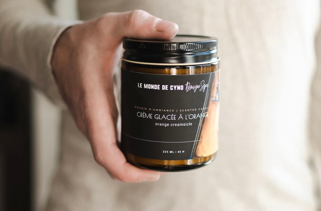 PRÉCOMMANDE - Bougie | Crème glacée à l'orange