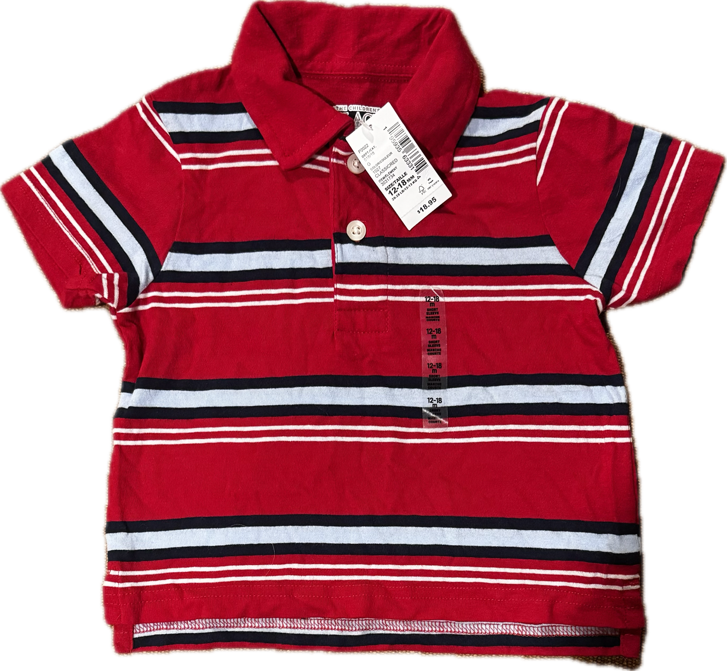 Polo NEUF 12-18M