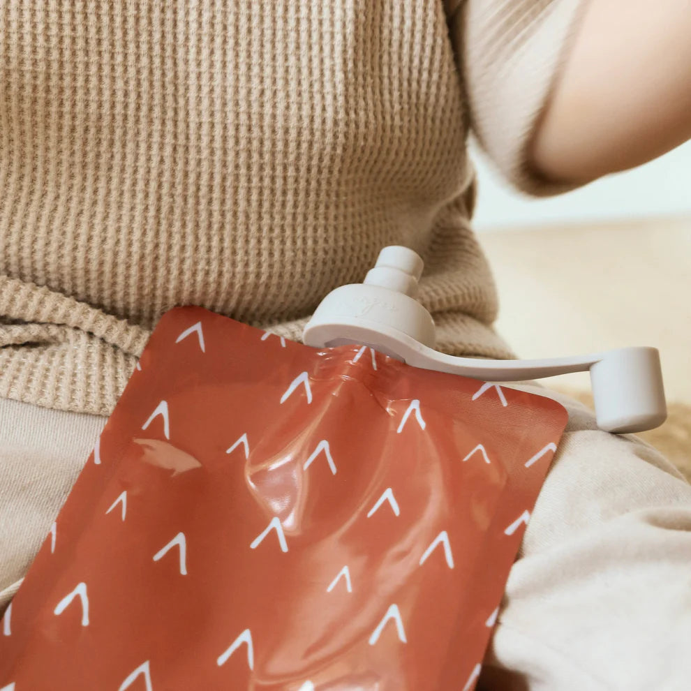 Becs anti-versements pour pochettes alimentaires (2 unités) sans dégât