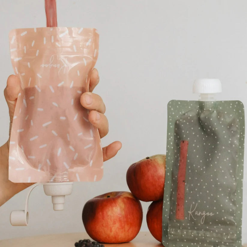 Pochettes Alimentaires Réutilisables BOHO (ensemble de 6)