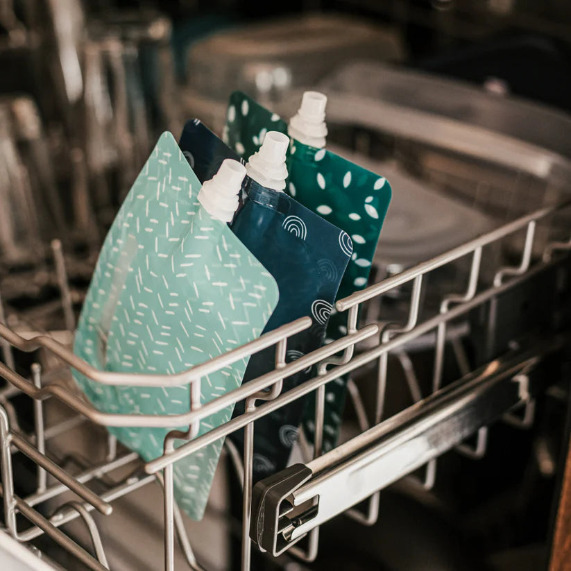 Pochettes Alimentaires Réutilisables BOHO (ensemble de 6)