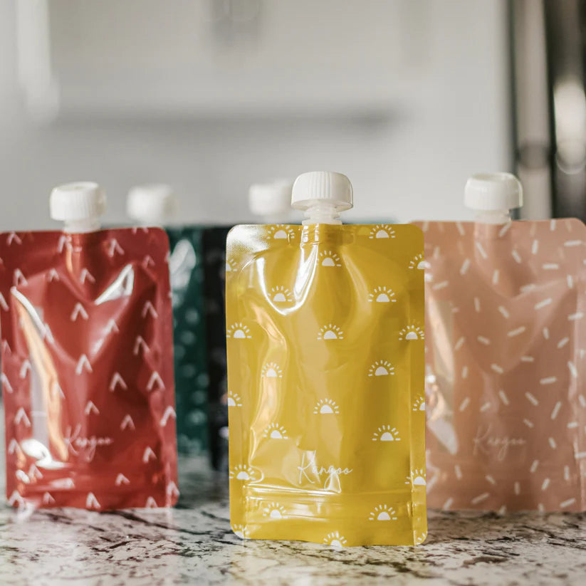 Pochettes Alimentaires Réutilisables BOHO (ensemble de 6)