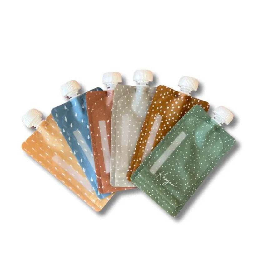 Pochettes Alimentaires Réutilisables NEUTRAL (ensemble de 6)