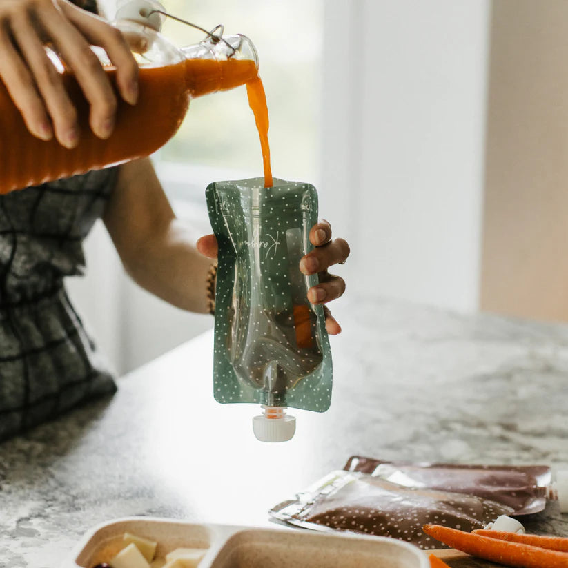 Pochettes Alimentaires Réutilisables NEUTRAL (ensemble de 6)