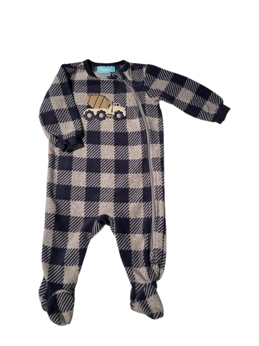 Pyjama molletonné Pekkle 6 mois