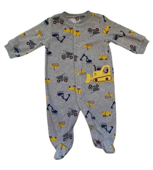 Pyjama molletonné 0-3 mois