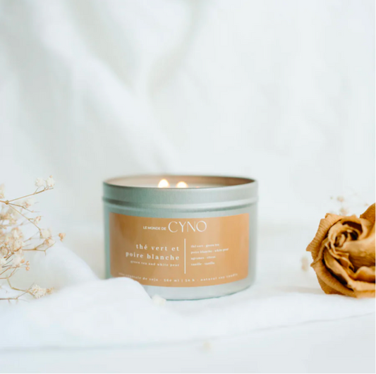 PRÉCOMMANDE - Bougie | Thé vert et poire blanche
