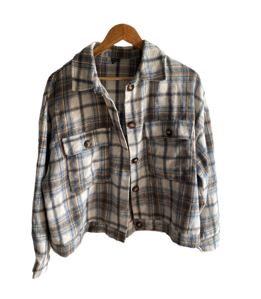Shein | Chemise à carreaux Large