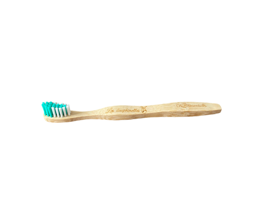 Brosse à dent pour enfant Turquoise-Blanc