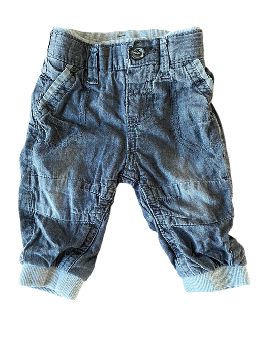 Pantalon doublé 0-3 mois