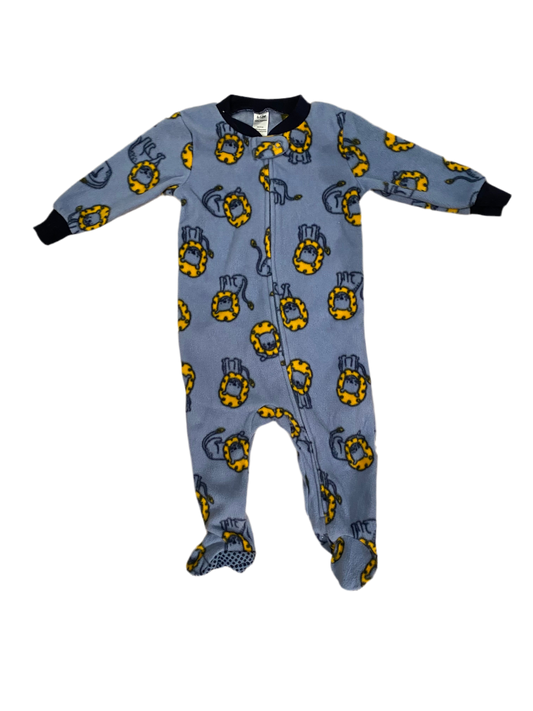 Pyjama molletonné 6-12 mois