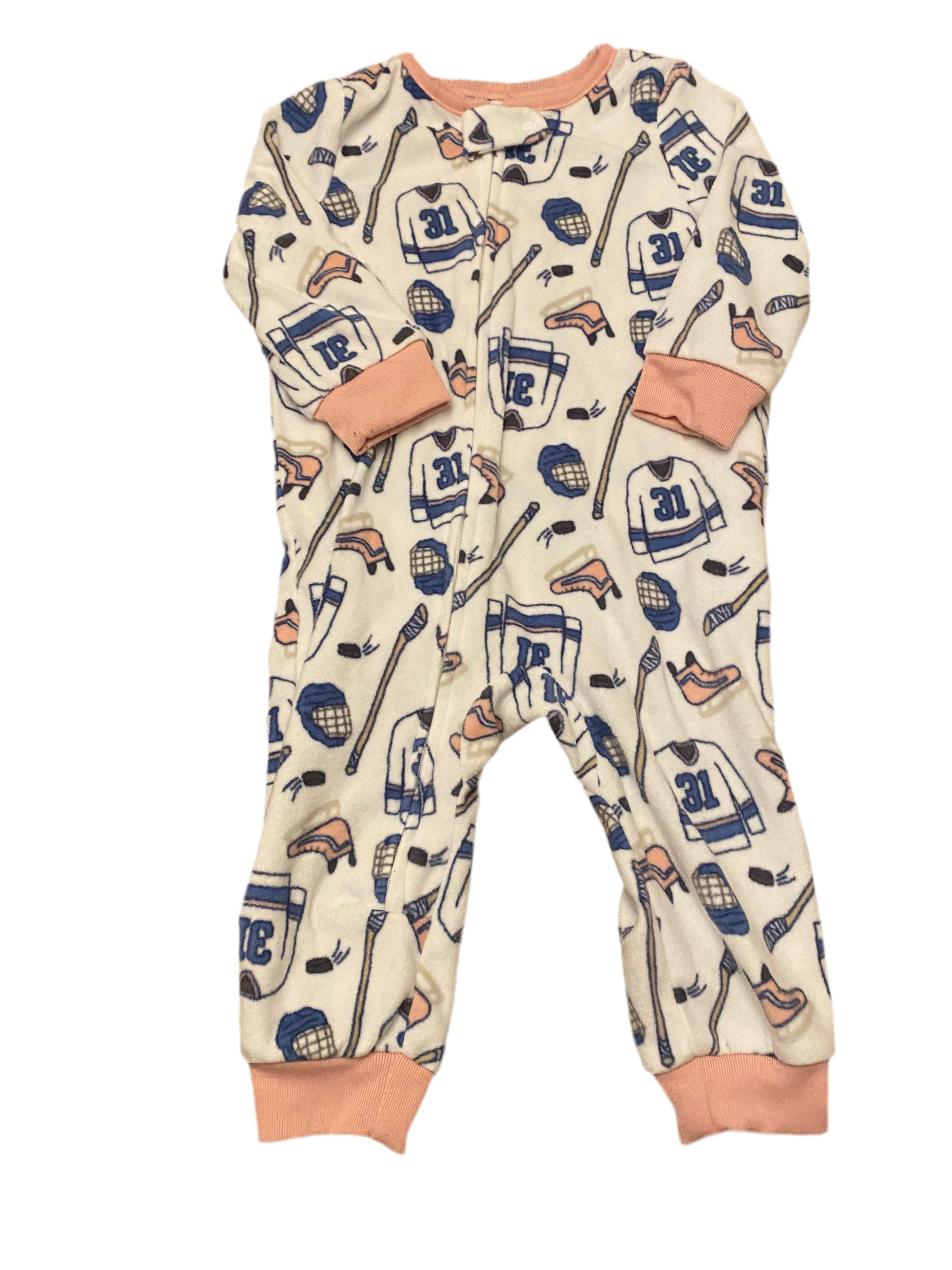 Pyjama molletonné 12 mois