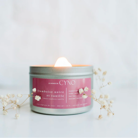 PRÉCOMMANDE - Bougie | Framboise noire et vanille