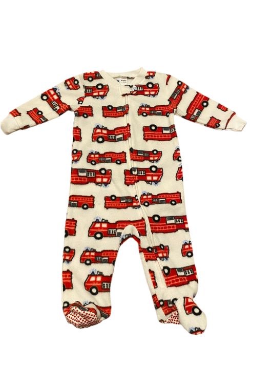 Pyjama molletonné 6-12 mois
