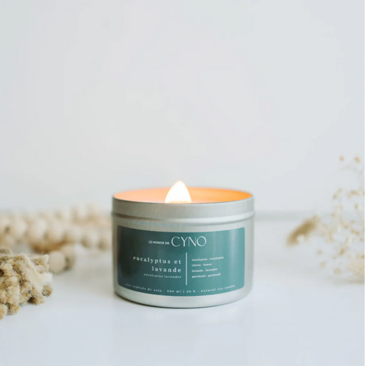 PRÉCOMMANDE - Bougie | Eucalyptus et lavande