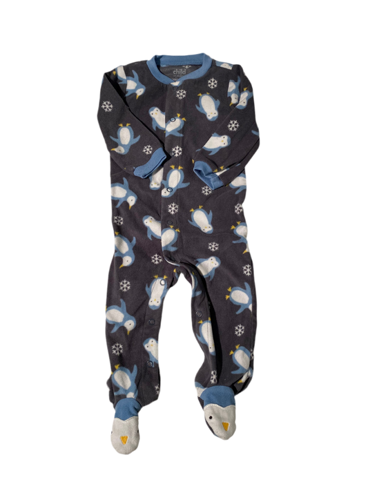 Pyjama molletonné 6-9 mois
