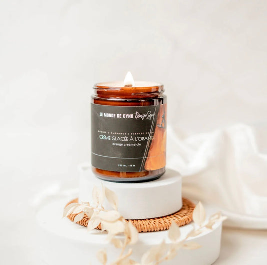 PRÉCOMMANDE - Bougie | Crème glacée à l'orange