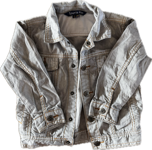 Souris mini  | veste en jeans 3 ans